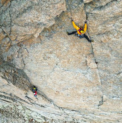 Miyar Valley, India, Alessandro Baù, Lorenzo D’Addario, Jérome Perruquet, Francesco Ratti - The first ascent of ''Super Thuraya' on the SW pillar of Mont Maudit, Miyar Valley, India (Alessandro Baù, Lorenzo D’Addario, Jérome Perruquet, Francesco Ratti 09/2023)