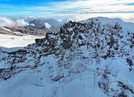 Breithorn Centrale, François Cazzanelli, Leonardo Gheza - Breithorn Centrale (4160m)