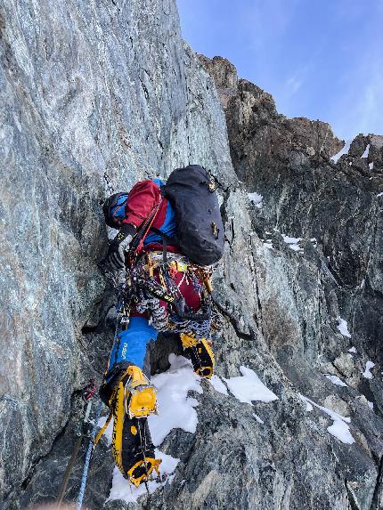 Breithorn Centrale, François Cazzanelli, Leonardo Gheza - François Cazzanelli e Leonardo Gheza aprono 'Estate Indiana' sul Breithorn Centrale