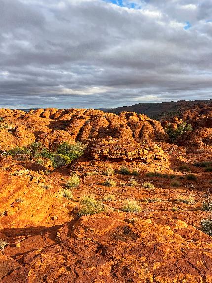 Australia - Alba sulle cupole nell'Outback in Australia