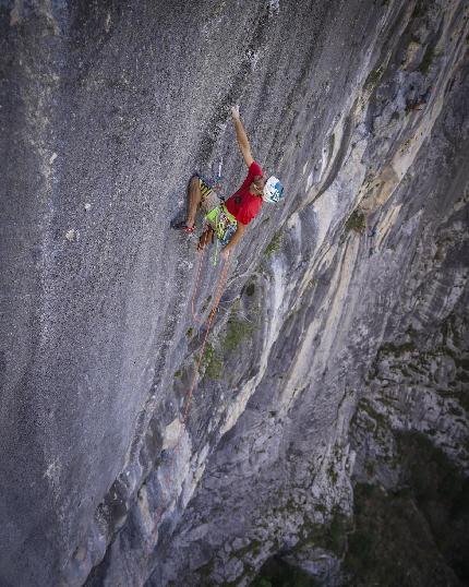 Siebe Vanhee Verdon Gorge - Siebe Vanhee rope-soloing 'Une Jolie Fleur dans un Peaux de Vache' in the Verdon Gorge