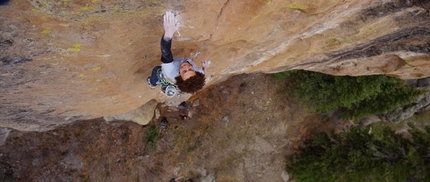 Cody Roth, prima salita trad di Mainliner a Las Conchas, USA