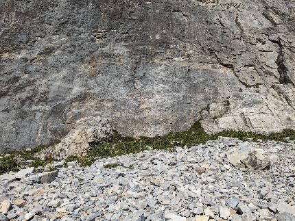 Granta Parey Val di Rhêmes, Valle d'Aosta, Michele Amadio, Andrea Benato - L'attacco della via 'Gioia Nera' alla Granta Parey in Val di Rhêmes (Valle d'Aosta), Michele Amadio, Andrea Benato 2022/23