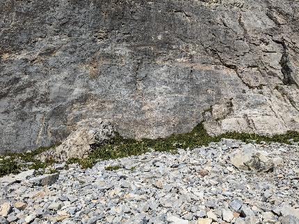 Granta Parey Val di Rhêmes, Valle d'Aosta, Michele Amadio, Andrea Benato - L'attacco della via 'Gioia Nera' alla Granta Parey in Val di Rhêmes (Valle d'Aosta), Michele Amadio, Andrea Benato 2022/23