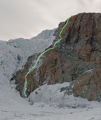 Trazione Integrale Piccolo Cervino Giovanni Ravizza, Michele Tixi - 'Trazione Integrale' al Piccolo Cervino (Giovanni Ravizza, Michele Tixi 16/10/2023)