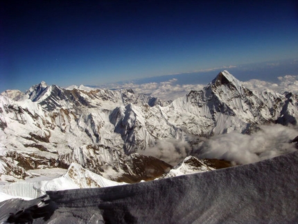 Tomaz Humar - Tomaz Humar: Machapuchare, Singhu Chuli, Tharpu Chuli dalla sommità della cresta Est del Annapurna