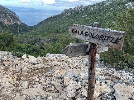 Sole Incantatore Aguglia di Goloritzé, Sardegna - Verso Aguglia di Goloritzé