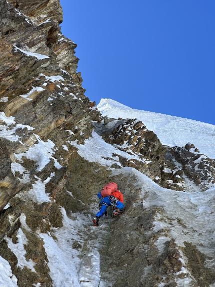 Flat Top India, Hugo Béguin, Matthias Gribi, Nathan Monard - Making the first ascent of 'Tomorrow is another day' on the north face of Flat Top, Kishtwar India (Hugo Béguin, Matthias Gribi, Nathan Monard 03-07/10/2023)