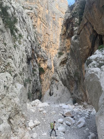 Solveig Korherr, Hotel Supramonte, Sardinia - Entering into the Gola di Gorropu, Sardinia