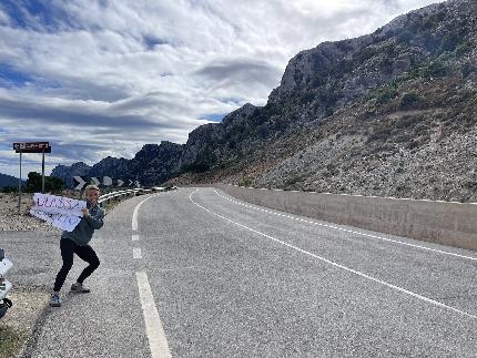 Solveig Korherr, Hotel Supramonte, Sardegna - Solveig Korherr direzione Ulassai in Sardegna