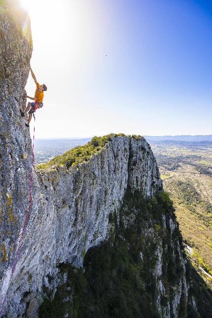 Sebastién Bouin - Sebastién Bouin climbing Ariégeois Cœur Loyal (9b) at Pic Saint Loup, France