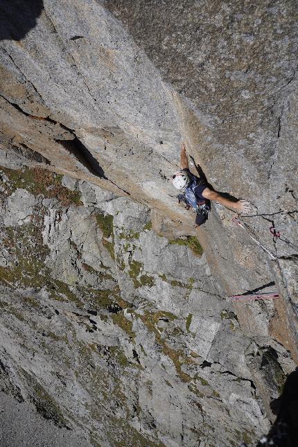 Monte Nero Piantonetto, Valle dell'Orco, Andrea Migliano - L'apertura di 'Liz e L'Elefante' al Monte Nero nel Vallone di Piantonetto (Pietro Mercuriali, Andrea Migliano, Domenico Totani, Lisa Seffusatti)