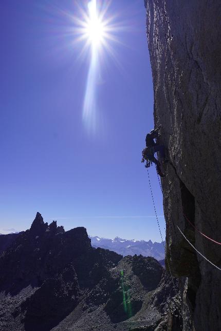 Monte Nero Piantonetto, Valle dell'Orco, Andrea Migliano - L'apertura di 'Liz e L'Elefante' al Monte Nero nel Vallone di Piantonetto (Pietro Mercuriali, Andrea Migliano, Domenico Totani, Lisa Seffusatti)