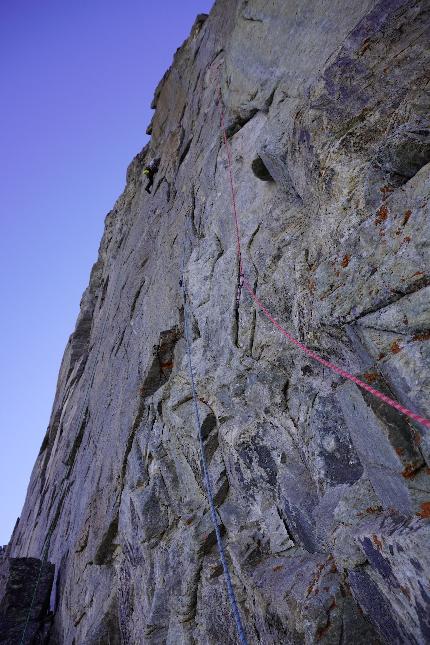 Monte Nero Piantonetto, Valle dell'Orco, Andrea Migliano - L'apertura di 'Liz e L'Elefante' al Monte Nero nel Vallone di Piantonetto (Pietro Mercuriali, Andrea Migliano, Domenico Totani, Lisa Seffusatti)