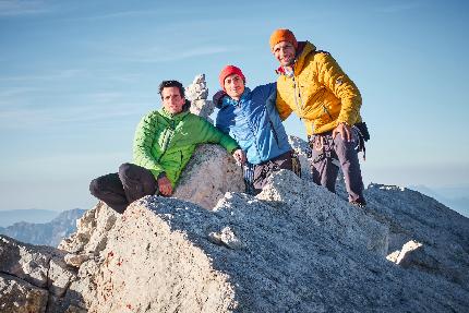 Oltre il Diau, Antelao, Dolomiti, Martin Dejori, Titus Prinoth, Alex Walpoth - L'apertura di 'Oltre il Diau' all'Antelao nelle Dolomiti (Martin Dejori, Titus Prinoth, Alex Walpoth 04-07/10/2023)