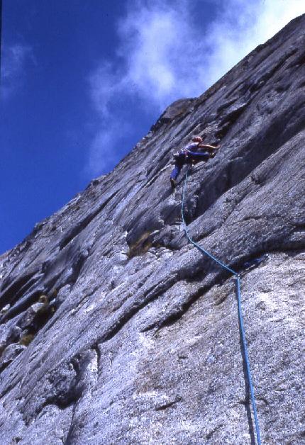 Val Salarno - Val Salarno: Alberto Damioli in apertura su Cicciolina for President all'Avancorpo, 1987