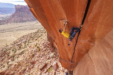 Marco Sappa - Marco Sappa su 'Belly full of bad Berries' a Indian Creek, Utah, USA