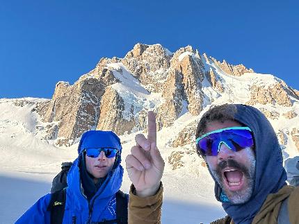Cerro Nora Oeste in Patagonia salita da Paolo Marazzi e Luca Schiera