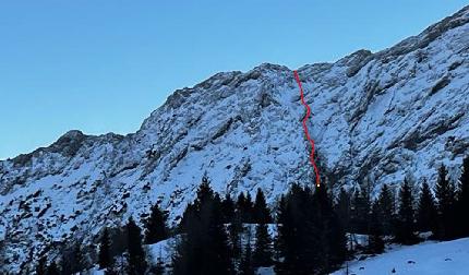 Sul Monte Pegherolo (Alpi Orobie) Luca Masarati e Mauro Scanzi aprono 'Via Pipponi'