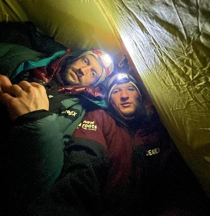 Agner, Dolomiti, Simon Gietl, Lukas Hinterberger, Michael Wohlleben - Ultima perla ground-up sulla Nord dell'Agner nelle Dolomiti (Simon Gietl, Lukas Hinterberger, Michi Wohlleben 27-29/12/2023)