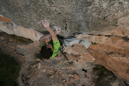 Paxti Usobiaga - Paxti Usobiaga on La Rambla 9a+, Siurana