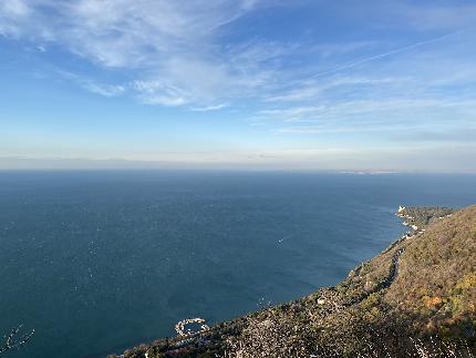 Napoleonica, Trieste - Napoleonica: the view onto the Gulf of Trieste and Miramare castle