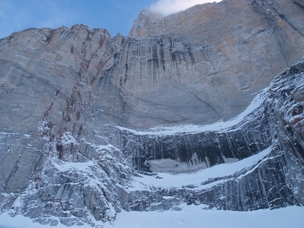 Superbalance, Baffin Island - The North Face of Polar Sun Spire, Baffin Island.
