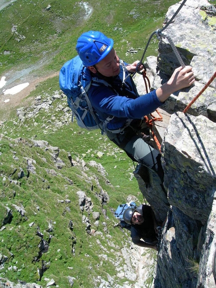 Via Ferrata Emilio Detomasi - Via Ferrata Emilio Detomasi alla Cimalegna (Alagna Valsesia - VC)