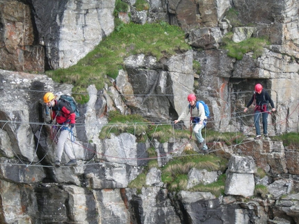 Ferrata Emilio Detomasi - Via Ferrata Emilio Detomasi alla Cimalegna (Alagna Valsesia - VC)