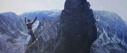 Ciubaka, primo highline nei Monti Tatra