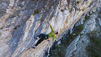 Davide Picco da 9a a Mišja peč e al Covolo