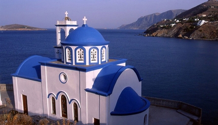 Kalymnos - La vista da Kalymnos sul Mar Egeo