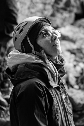 Febbre da Cavallo 2024, Campitello Matese, Molise - Osservando Angelika Rainer, durante il meeting di drytooling Febbre da Cavallo, Campitello Matese, Molise