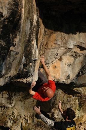 Andrea Varnerin, Arci - Andrea 'Arci' Varnerin sui boulder di Črnotiče