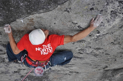 Mount Kinabalu, Borneo - Yuji Hirayama on the start of Tinipi 9a+