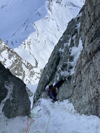 Matterhorn, François Cazzanelli, Marco Farina, Jerome Perruquet, Stefano Stradelli - The first ascent of 'Il Grande Diedro dalla Sud' on the Matterhorn (François Cazzanelli, Marco Farina, Jerome Perruquet, Stefano Stradelli 06/02/2024)