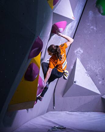 A Federica Papetti e Pietro Biagini la prima tappa Coppa Italia Boulder 2024