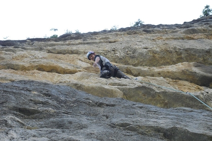 Cara - Val Gadena - Alessio Roverato on pitch 3 of Cara in Val Gadena