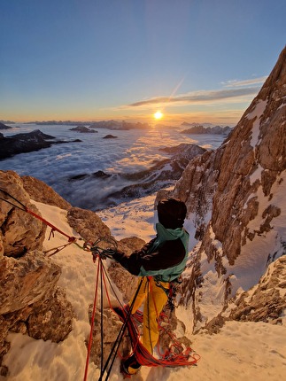 Viaggio in Patagonia alla est del Civetta (Dolomiti) per Nicola Bertoldo e Diego Dellai