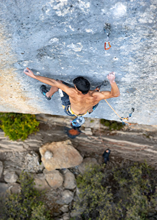 Jorge Díaz-Rullo - Jorge Díaz-Rullo climbing 'Bibliographie' (9b+) at Céüse