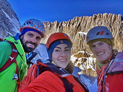 Per Elisabetta al Monte Fop (Dolomiti) di Emanuele Andreozzi, Fabio Tamanini e Vaida Vaivadaite