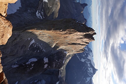 Sean Villanueva O'Driscoll - Sean Villanueva O'Driscoll making the first traverse of the four main peaks of the Torres del Paine massif in Patagonia, 23-26 February 2024