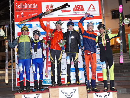 Sellaronda Skimarathon 2024 - Men's podium, Sellaronda Skimarathon 2024