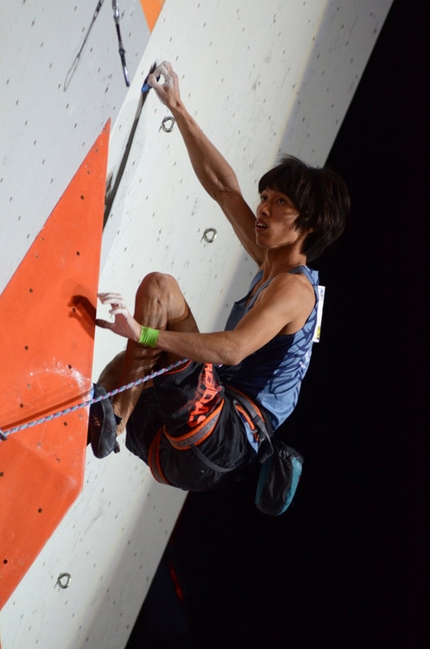 Coppa del Mondo Lead 2012 - The first stage of the Lead World Cup 2012 at Chamonix: Sachi Amma