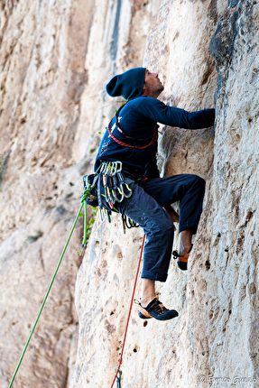 Parete dei Rotoli, Palermo, Sicily, Jonathan Bonaventura - The first free ascent of 'I Colombiani' on Parete dei Rotoli at Palermo, Sicily (Jonathan Bonaventura, Fabrizio Carmina, Martino Quintavalla 27-29/12/2024)