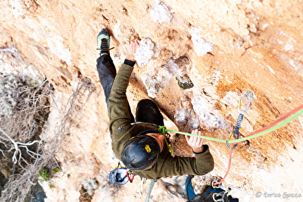 Parete dei Rotoli, Palermo, Sicily, Jonathan Bonaventura - The first free ascent of 'I Colombiani' on Parete dei Rotoli at Palermo, Sicily (Jonathan Bonaventura, Fabrizio Carmina, Martino Quintavalla 27-29/12/2024)