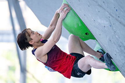 Coppa del Mondo Boulder 2024 - Luo Zhilu, prima tappa della Coppa del Mondo Boulder 2024