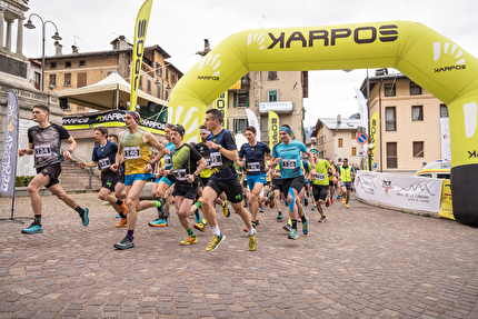 Trail de le Longane a Lozzo di Cadore sulle Dolomiti Bellunesi