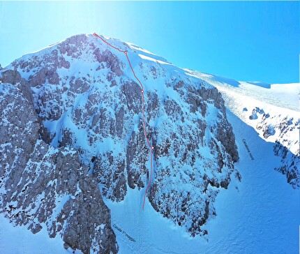 Effimeri spiragli, nuova via di misto al Monte Terminillo nell’Appennino Centrale