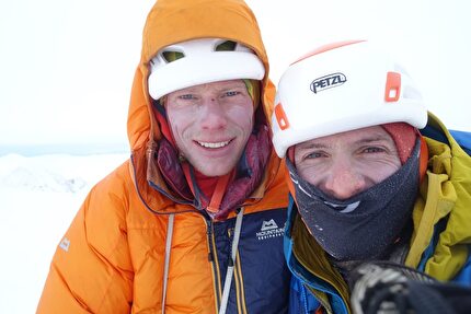 Mt. Dickey Alaska, Tom Livingstone, Gašper Pintar - The first ascent of 'The Great Wall' on the South Face of Mt. Dickey (2909m) in the Ruth Gorge, Alaska (Tom Livingstone, Gašper Pintar 14-17/04/2024)